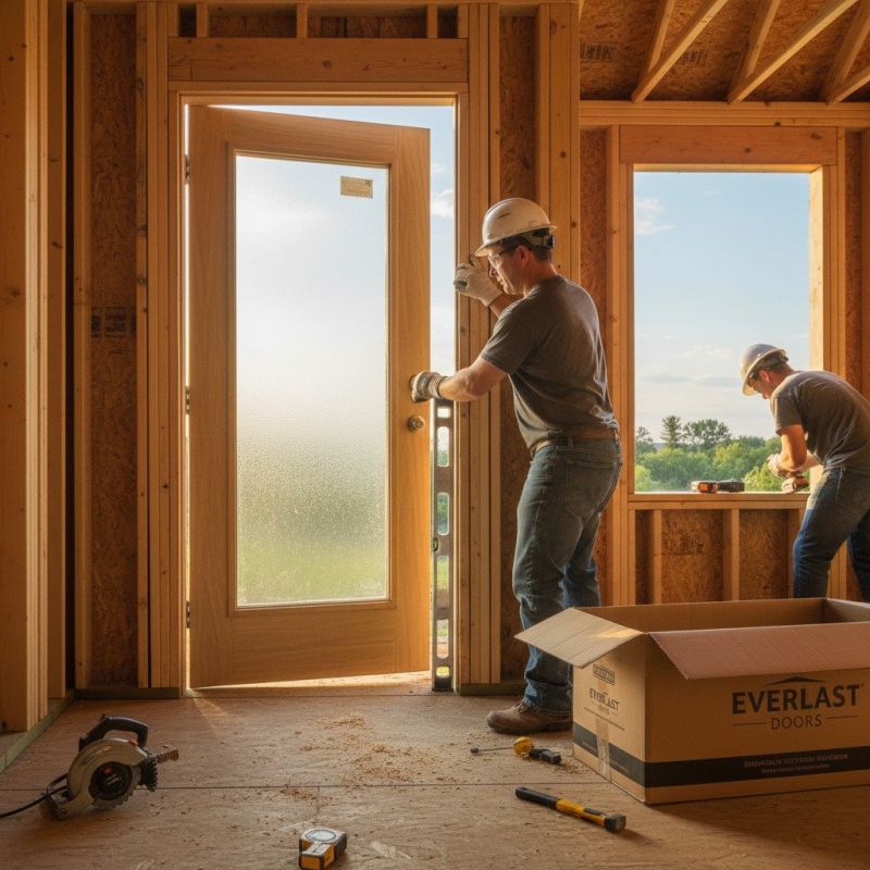 Folding Door Installation detail