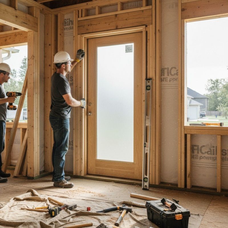 Maple Door Installation